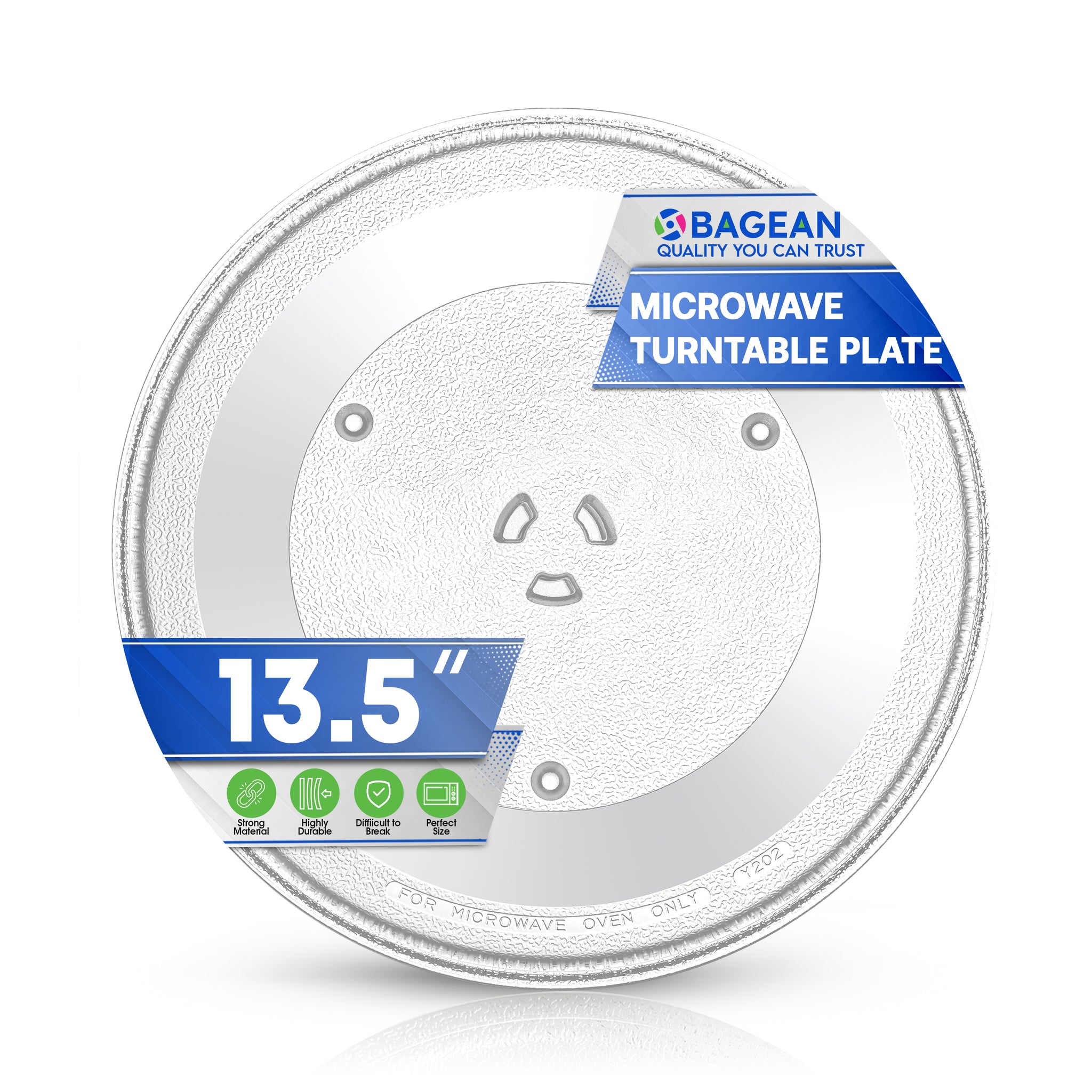 Microwave Plate Replacement 13.5 Inch Fits WB39X10032 GE