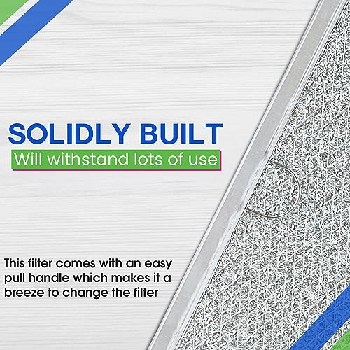 Downdraft Stovetop Filter Replacement for 71002111 Jenn Air Filter Downdraft 15.60” x 6.40” - Range Oven Filter Fits Into Jennair Downdraft Filter Vent and Protects the Stove Fan