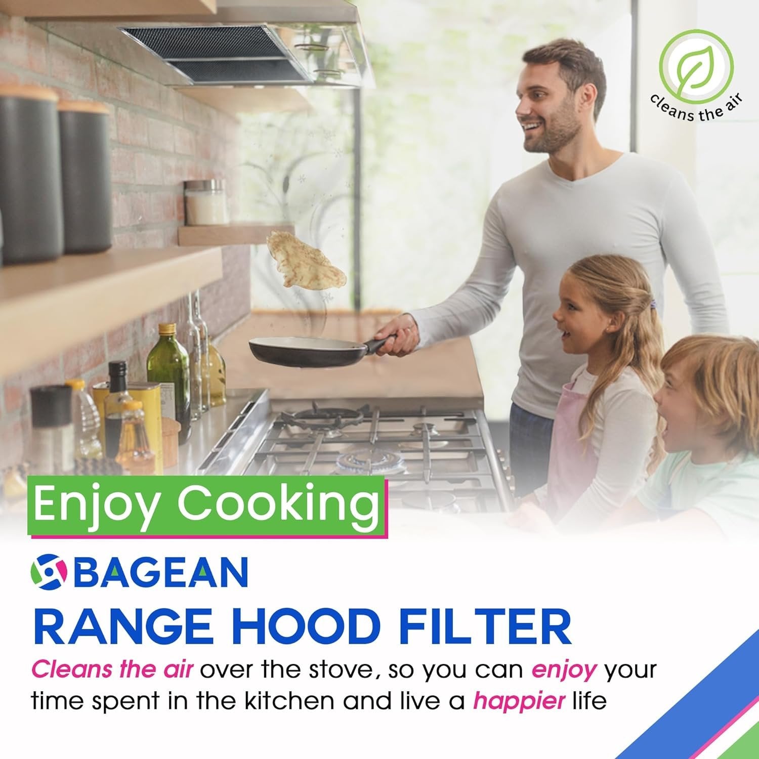 Charcoal Filter Replacement Fits 12.90" x 14.65" HPF30 97020466 Broan range hood filter - Carbon Hood Vent Filter for Ductless Exhaust Fan - Filters and Freshens Kitchen Air Over the Oven